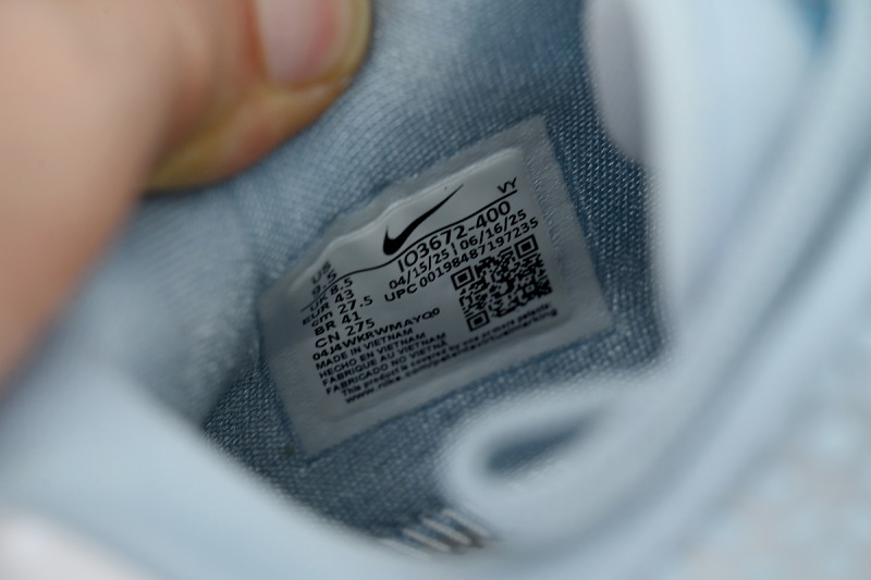 【FH5H1】冰蓝 H12版本科比6代篮球鞋 IQ3672-400 Caitlin Clark x Zoom Kobe 6 Protro 'Light Armory Blue'