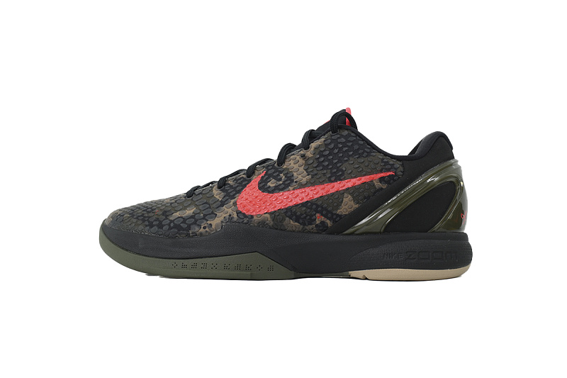 【FH5H1】迷彩 H12版本科比6代篮球鞋 FQ3546-001 Nike Zoom Kobe 6 Protro 'Italian Camo'