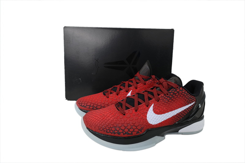 【FH5H1】黑红全明星 H12版本科比6代篮球鞋 DH9888-600 Kobe 6 Protro“All-Star”