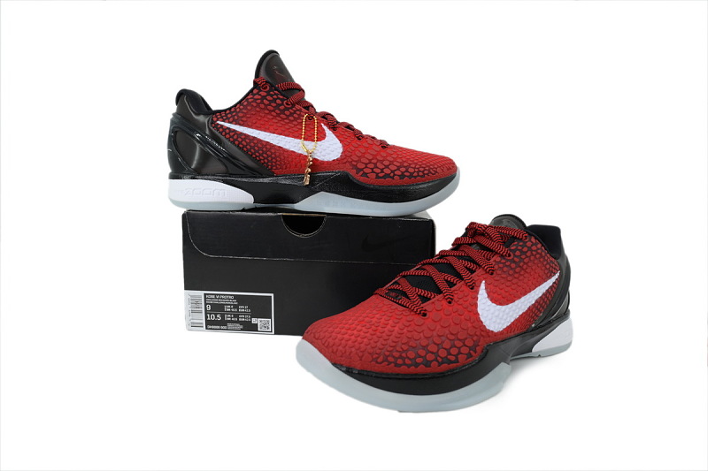 【FH5H1】黑红全明星 H12版本科比6代篮球鞋 DH9888-600 Kobe 6 Protro“All-Star”