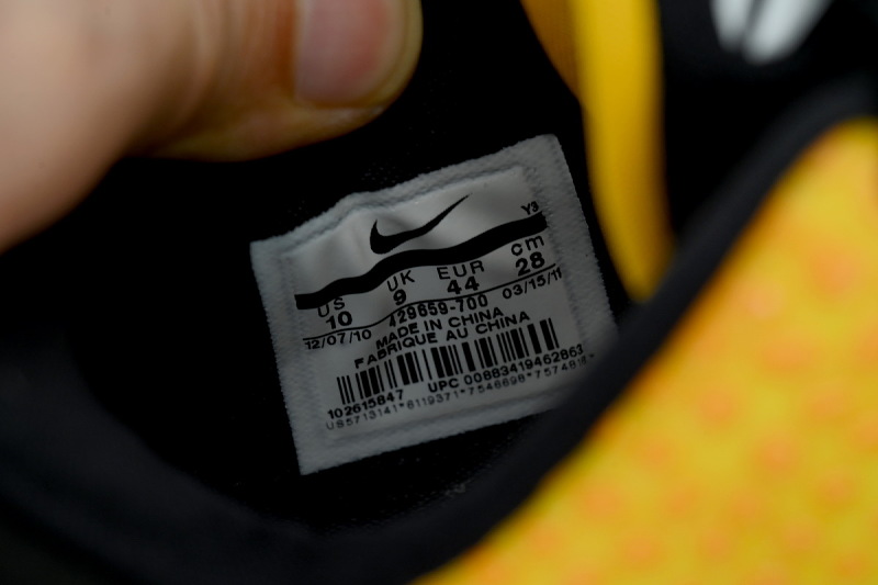 【FH5H1】黑黄 H12版本科比6代篮球鞋 429659-700 Zoom Kobe 6 'Lightbulb'