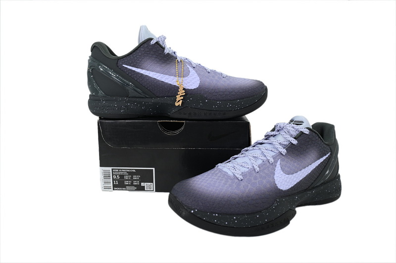 【FH5H1】黑紫 H12版本科比6代篮球鞋 DM2825-001 Zoom Kobe 6 Protro 'EYBL'