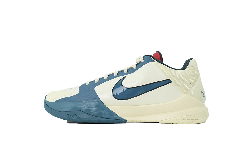 【FH0H1】白蓝 H12版本科比5代篮球鞋 IZ1852-100 Caitlin Clark x Nike Kobe 5 Protro 'Coconut Milk Spruce'