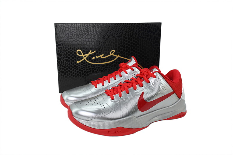 【FH0H1】红银 H12版本科比5代篮球鞋 IV2712-001 Caitlin Clark x Nike Zoom Kobe 5 Protro 'Rookie of the Year'