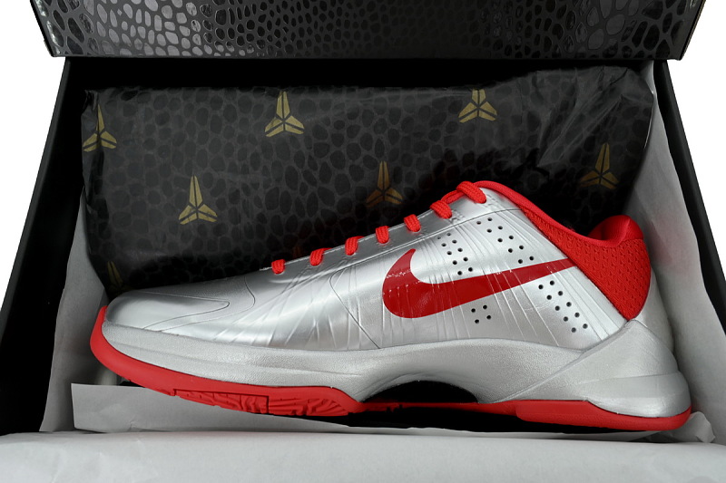 【FH0H1】红银 H12版本科比5代篮球鞋 IV2712-001 Caitlin Clark x Nike Zoom Kobe 5 Protro 'Rookie of the Year'