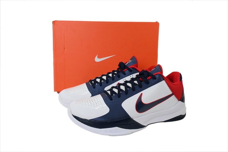 【FH0H1】蓝白 H12版本科比5代篮球鞋 386430-103 Nike Zoom Kobe 5 XDR 'USA'