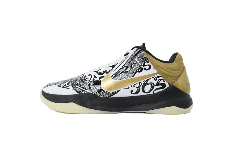 yupoo_356207_4911731d.jpg 【FH0H1】黑白金 H12版本科比5代篮球鞋 CT8014-100 Nike Zoom Kobe 5 Protro 'Big Stage'