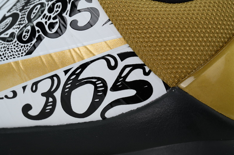 yupoo_356207_e5f202db.jpg 【FH0H1】黑白金 H12版本科比5代篮球鞋 CT8014-100 Nike Zoom Kobe 5 Protro 'Big Stage'