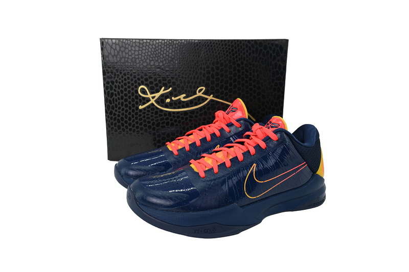 【FH0H1】藏蓝 H12版本科比5代篮球鞋 IM3207-400 Caitlin Clark x Zoom Kobe 5 Protro 'Indiana Fever'