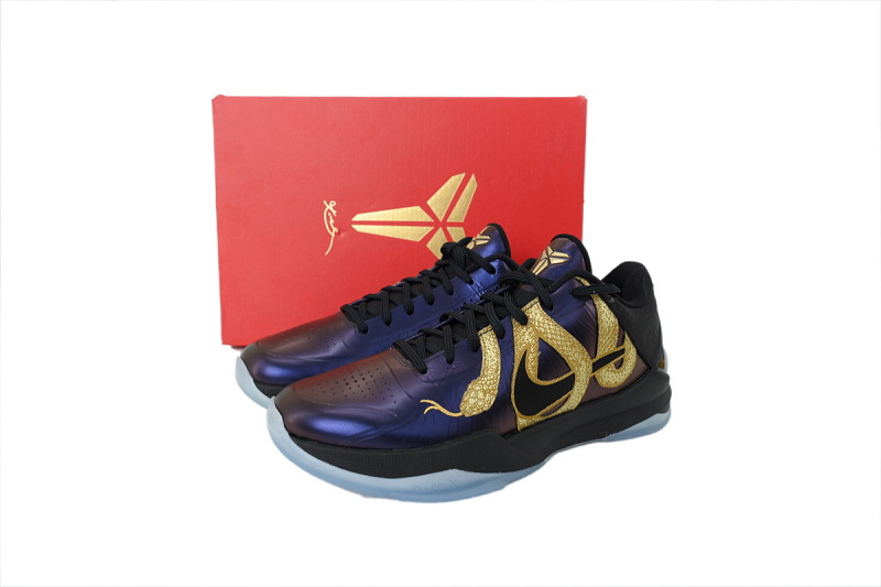 【FH0H1】紫蛇 H12版本科比5代篮球鞋 IB4481-500 Nike Zoom Kobe 5 Protro 'Year of the Mamba - Eggplant'