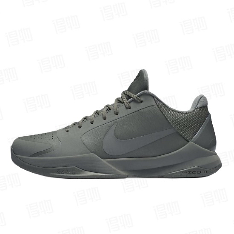 【FH0H1】深灰 H12版本科比5代篮球鞋 869454-006 Nike Zoom Kobe 5 'Fade To Black'