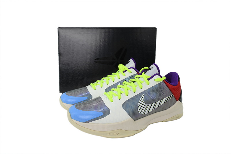 【FH5H1】白绿灰 H12版本科比5代篮球鞋 CD4991-004 P.J. Tucker x Zoom Kobe 5 Protro PE