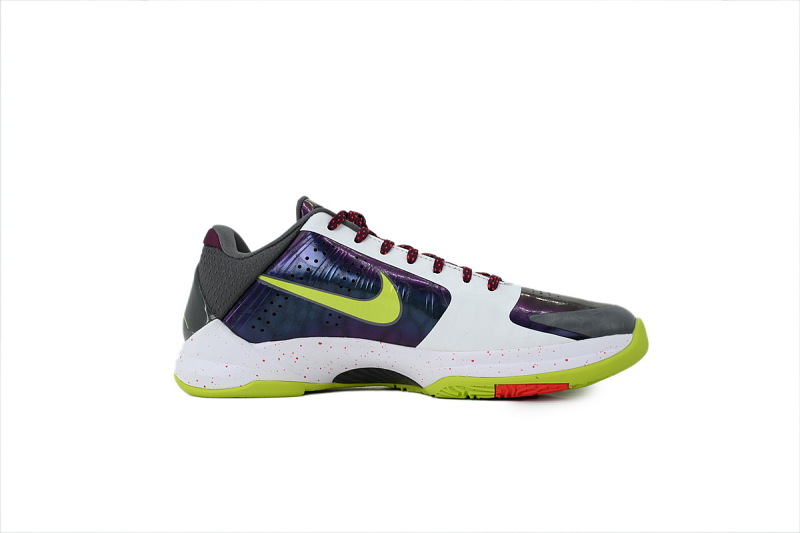 【FH5H1】白灰 H12版本科比5代篮球鞋 CD4991-100 Zoom Kobe 5 Protro 'Chaos'
