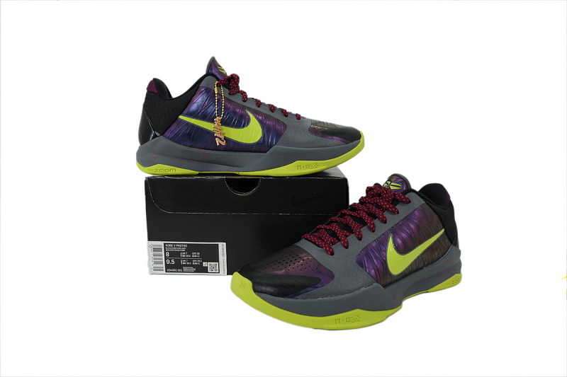 【FH5H1】黑灰 H12版本科比5代篮球鞋 CD4991-001 NBA 2K20 x Nike Kobe 5 Protro 'Chaos Alternate' Gamer Exclusive