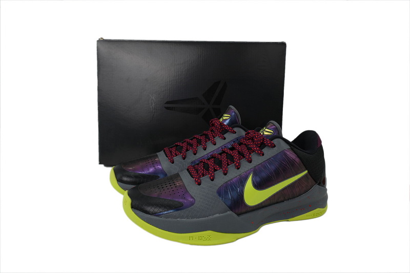 【FH5H1】黑灰 H12版本科比5代篮球鞋 CD4991-001 NBA 2K20 x Nike Kobe 5 Protro 'Chaos Alternate' Gamer Exclusive