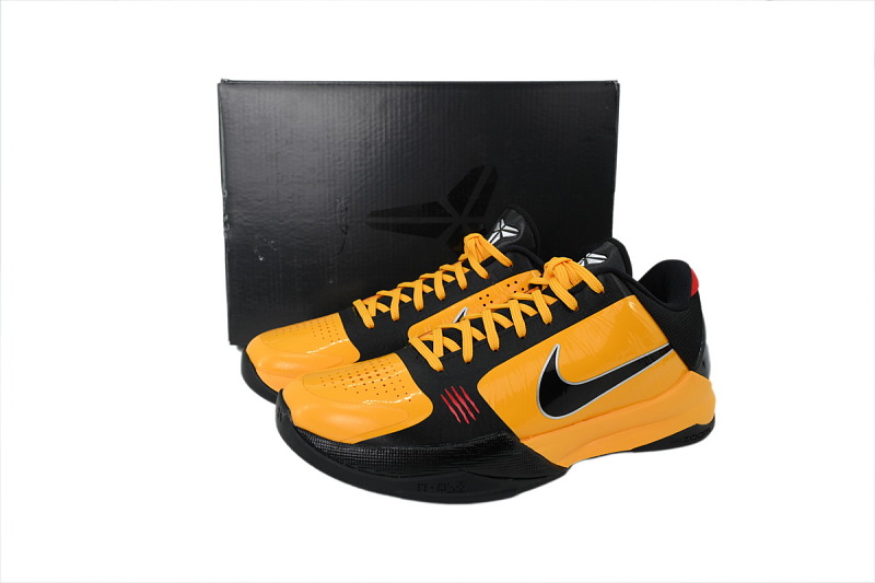 【FH5H1】李小龙黄色 H12版本科比5代篮球鞋 CD4991-700 Zoom Kobe 5 Protro ‘Bruce Lee’