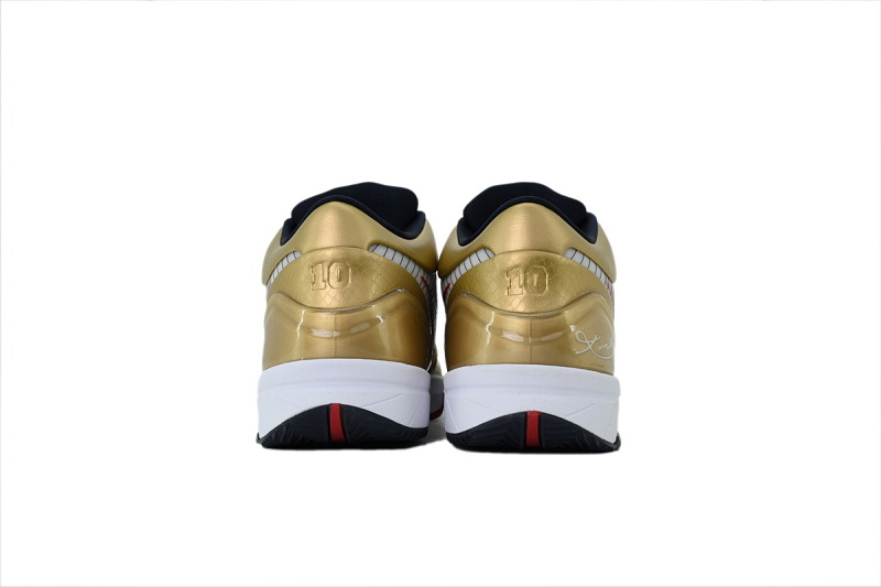【FH5H1】白金 H12版本科比4代篮球鞋 FQ3544-100 Zoom Kobe 4 Protro 'Gold Medal'