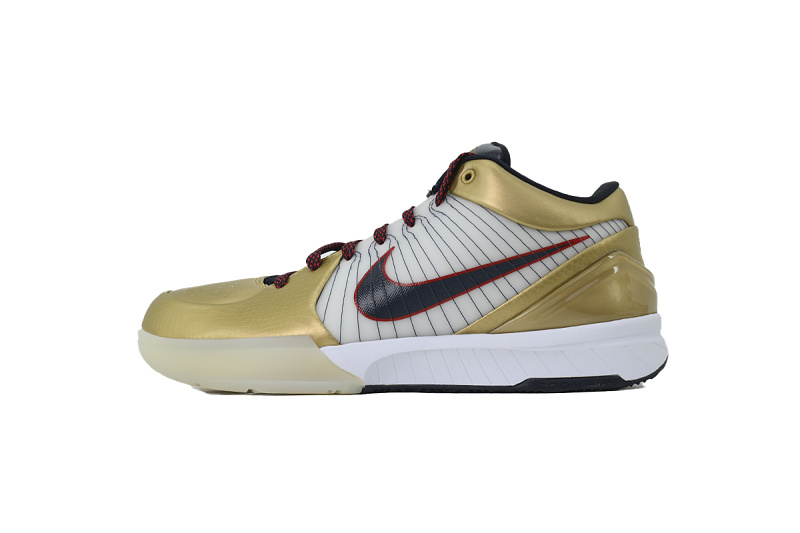 【FH5H1】白金 H12版本科比4代篮球鞋 FQ3544-100 Zoom Kobe 4 Protro 'Gold Medal'