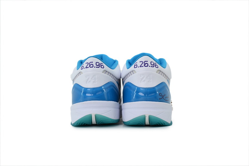 【FH5H1】湖水蓝 H12版本科比4代篮球鞋 AV6339-100 Nike Zoom Kobe 4 Protro “Draft Day”