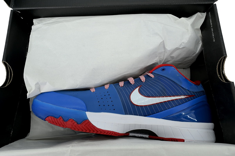 【FH5H1】白蓝红 H12版本科比4代篮球鞋 FQ3545-400 Nike Kobe 4 Protro "Philly"
