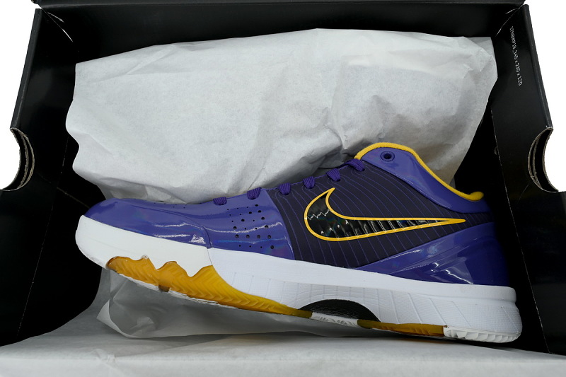 【FH5H1】紫色 H12版本科比4代篮球鞋 CQ3869-500 Undefeated x Nike Kobe 4 Protro 'Court Purple'