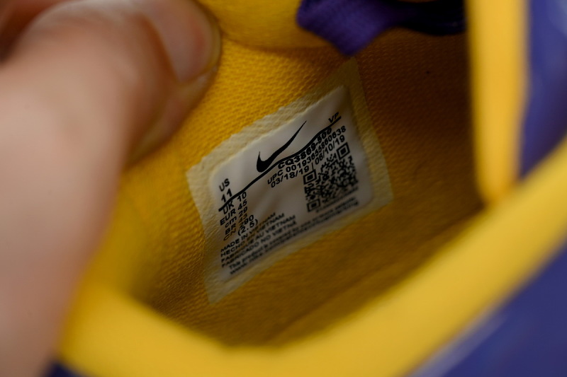 【FH5H1】紫色 H12版本科比4代篮球鞋 CQ3869-500 Undefeated x Nike Kobe 4 Protro 'Court Purple'