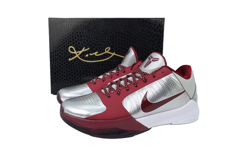 yupoo_356876_8fd65863.jpg 【DA0S2】灰红 S2版本科比5代篮球鞋 IM0557-001 Caitlin Clark x Zoom Kobe 5 Protro Gray Red