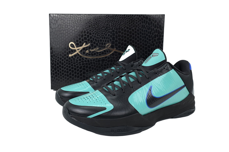 【DA3S2】蒂芙尼黑绿 S2版本科比5代篮球鞋 IH0274-300  Zoom Kobe 5 Tiffany Black Green