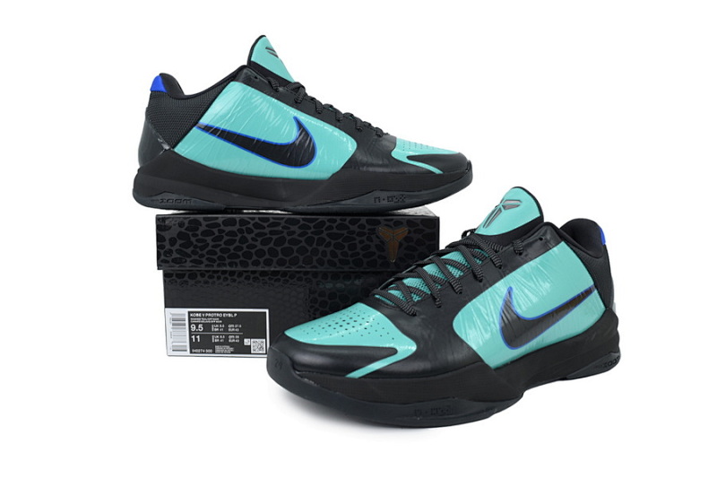 【DA3S2】蒂芙尼黑绿 S2版本科比5代篮球鞋 IH0274-300  Zoom Kobe 5 Tiffany Black Green