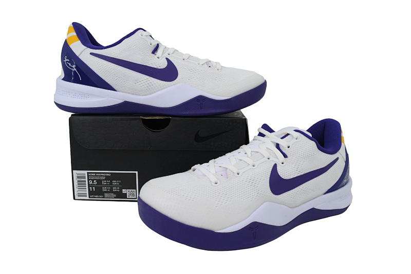 【CA3S2】新湖人 S2版本科比8代篮球鞋  HF7485-001 Nike Kobe 8 Protro 'Duke Home' PE