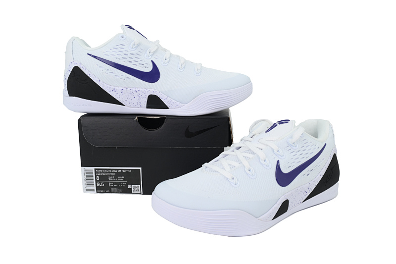 【CA3S2】白紫 S2版本科比9代篮球鞋 IH1401-100  Nike Kobe 9 EM Protro TB 'Lakers Home'