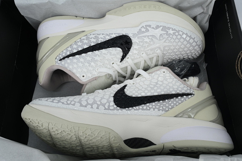 【CN0TS】全明星奶白  耐克运动鞋科比6代篮球鞋  FQ3546-100 Zoom Kobe 6 Protro 'All-Star 2.0'