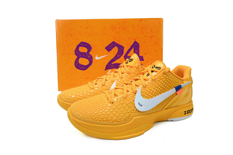 【DA7S2】OW黄 S2版本科比6代篮球鞋 CW2190-501 Zoom Kobe 6 Protro 'Mambacita'