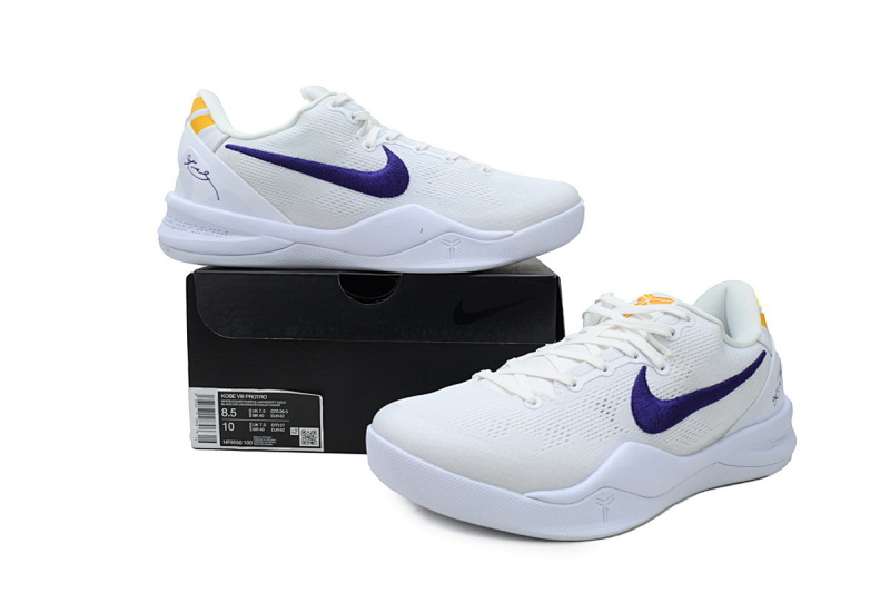 【CA3S2】紫金湖人 S2版本科比8代篮球鞋 HF9550-100 Nike Kobe 8 Protro 'Lakers Home'