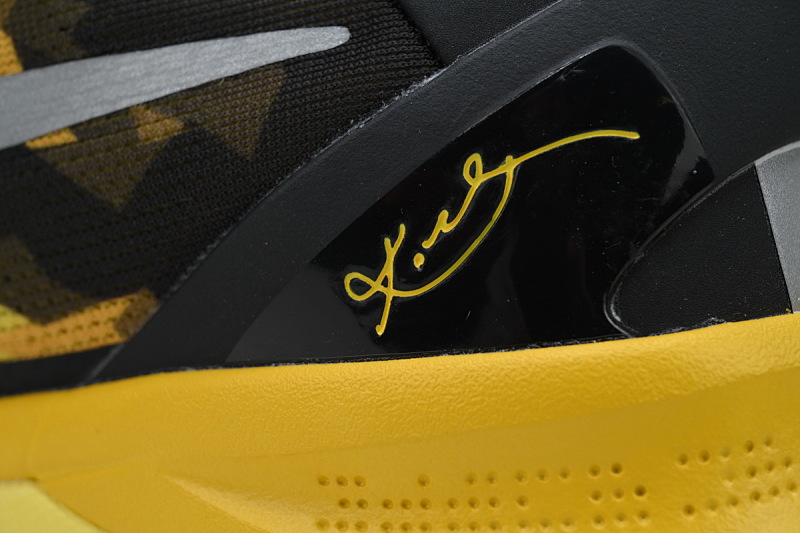 【CA3S2】黑黄 S2版本科比8代篮球鞋 555286-077 Nike Kobe 8 GC 'Sulfur Electric'