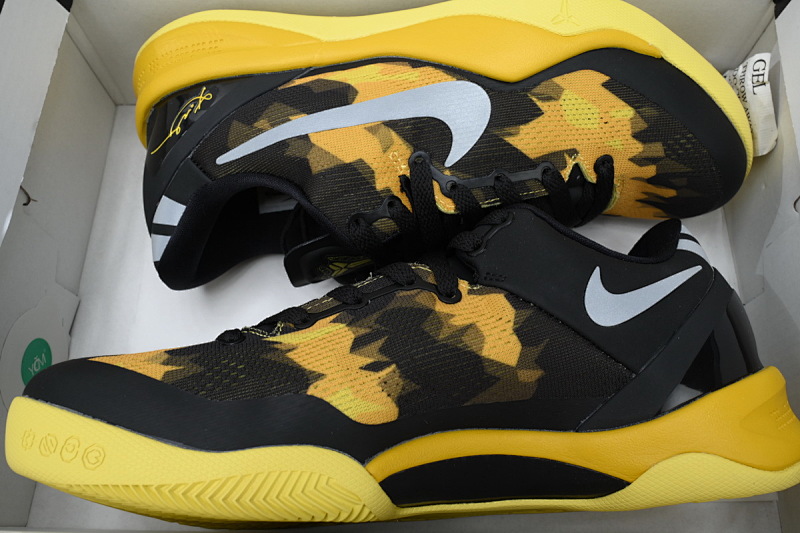 【CA3S2】黑黄 S2版本科比8代篮球鞋 555286-077 Nike Kobe 8 GC 'Sulfur Electric'