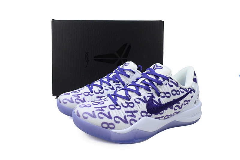 【CA3S2】白紫 S2版本科比8代篮球鞋 FQ3549-100 Nike Kobe 8 Protro 'Court Purple'