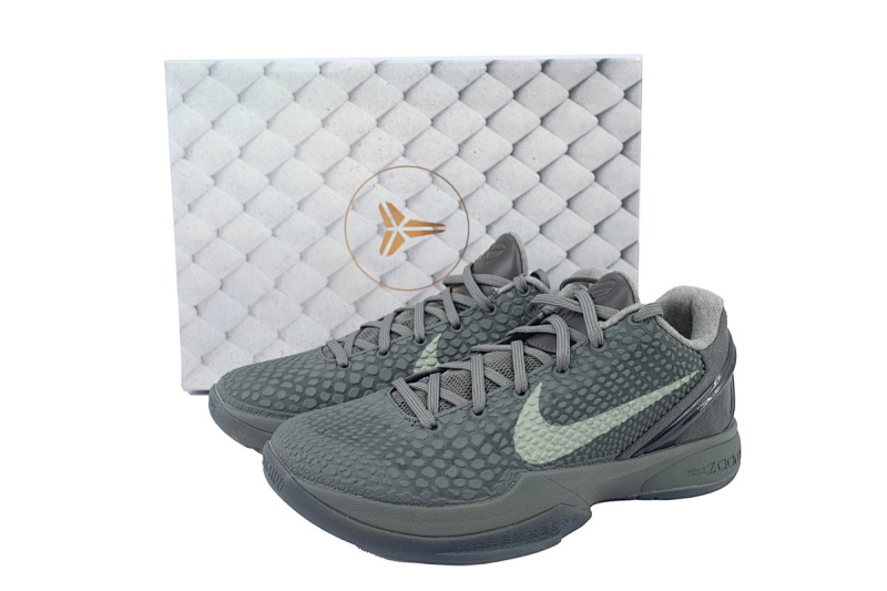 【CA3S2】FTB灰 S2版本科比6代篮球鞋 869457-007 Zoom Kobe 6 'Fade To Black'