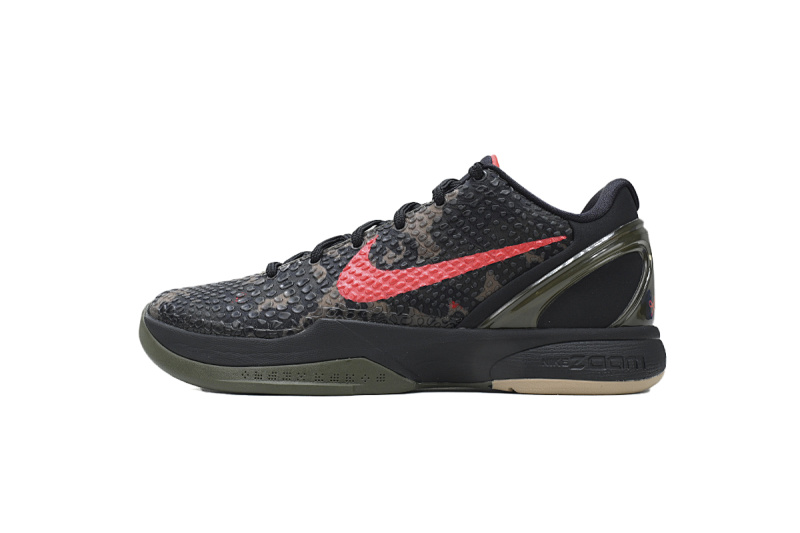 【CA3S2】迷彩复刻 S2版本科比6代篮球鞋 FQ3546-001 Nike Zoom Kobe 6 Protro 'Italian Camo'