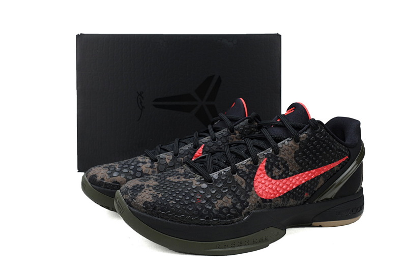 【CA3S2】迷彩复刻 S2版本科比6代篮球鞋 FQ3546-001 Nike Zoom Kobe 6 Protro 'Italian Camo'