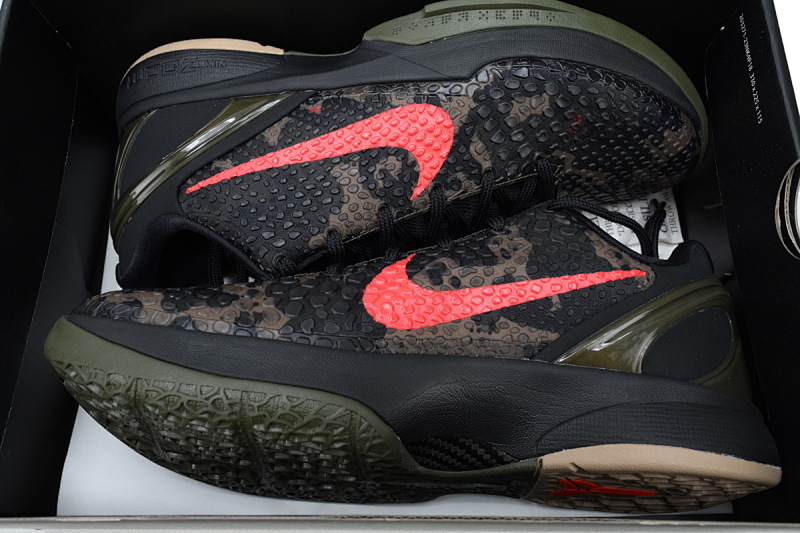 【CA3S2】迷彩复刻 S2版本科比6代篮球鞋 FQ3546-001 Nike Zoom Kobe 6 Protro 'Italian Camo'
