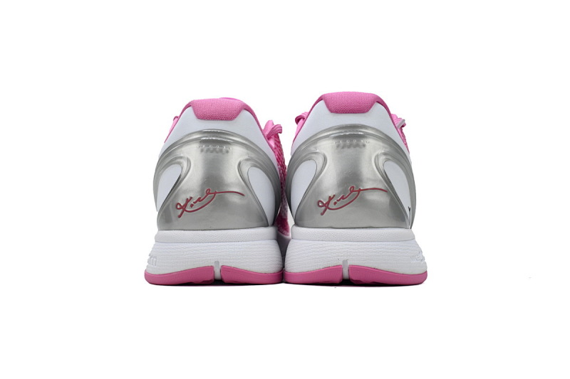 【CA3S2】乳腺癌 S2版本科比6代篮球鞋 429659-601 Nike Zoom Kobe 6 Kay Yow Think Pink