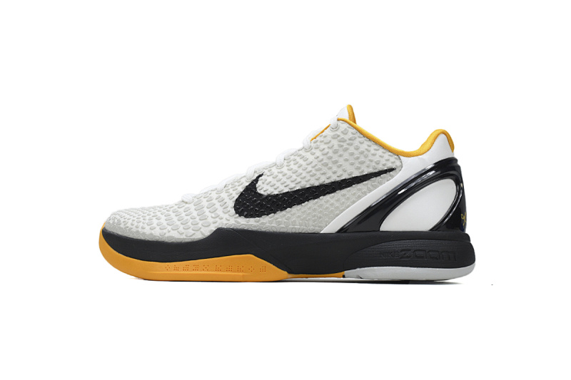 【CA3S2】季后赛 S2版本科比6代篮球鞋 CW2190-100 Nike Kobe 6 Protro “White Del Sol”