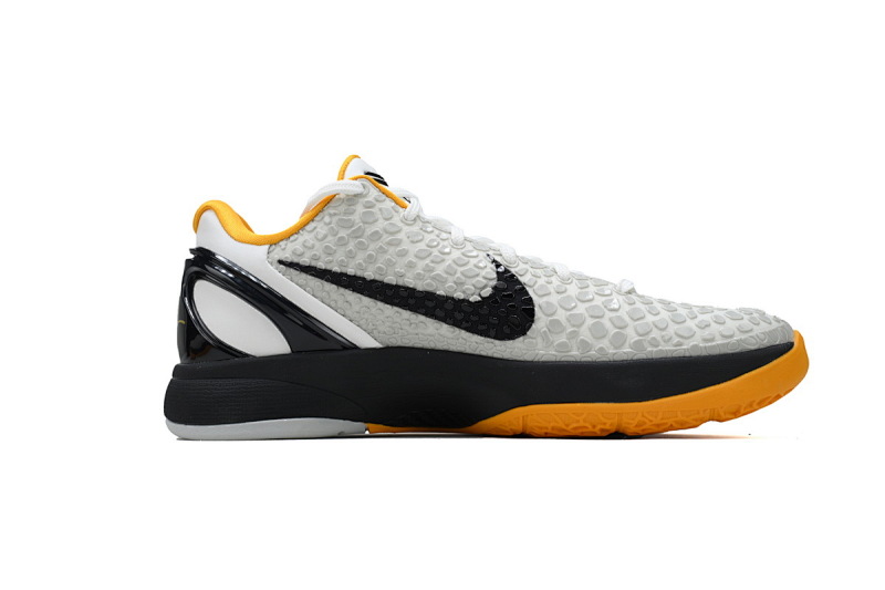 【CA3S2】季后赛 S2版本科比6代篮球鞋 CW2190-100 Nike Kobe 6 Protro “White Del Sol”