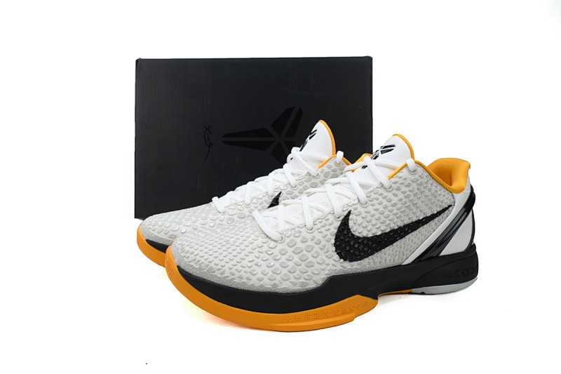 【CA3S2】季后赛 S2版本科比6代篮球鞋 CW2190-100 Nike Kobe 6 Protro “White Del Sol”