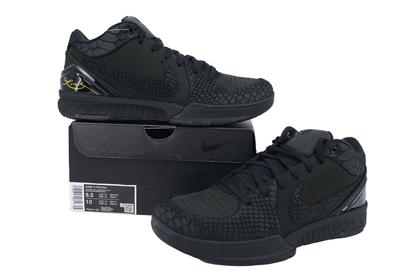 【CA3S2】黑曼巴 S2版本科比4代篮球鞋 FQ3544-001 Nike Kobe 4 Protro “Black Mamba”