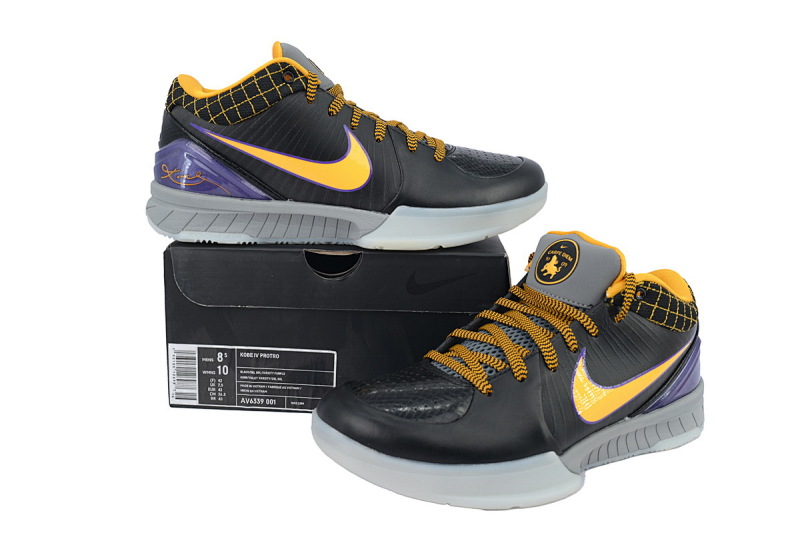 【CA3S2】黑黄 S2版本科比4代篮球鞋 AV6339-001 Nike Zoom Kobe 4 Protro "Carpe Diem"