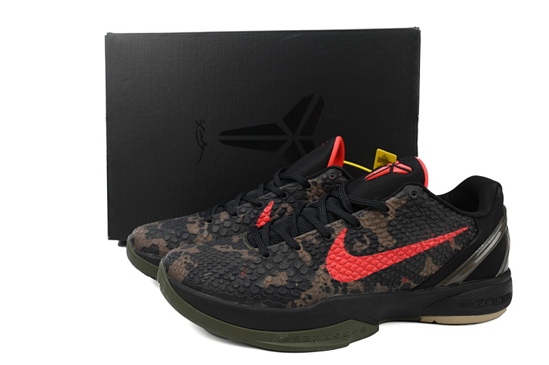【CN0TS】迷彩 耐克运动鞋科比6代篮球鞋 FQ3546-001 Nike Zoom Kobe 6 Protro 'Italian Camo'