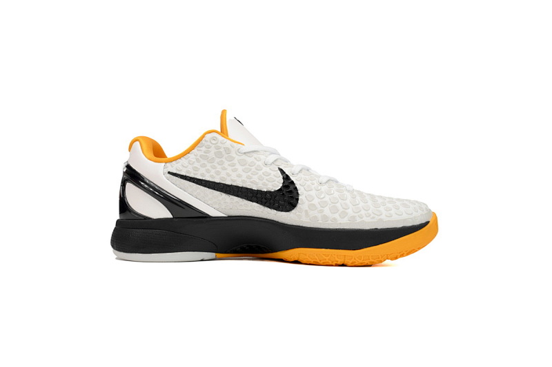 【CN0TS】黑白黄 耐克运动鞋科比6代篮球鞋 CW2190-100 Nike Kobe 6 Protro “White Del Sol”