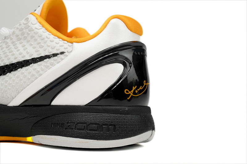 【CN0TS】黑白黄 耐克运动鞋科比6代篮球鞋 CW2190-100 Nike Kobe 6 Protro “White Del Sol”